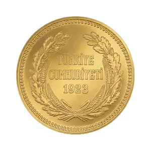 Görsel 1: Yeni tarihli Ata beşli, Türkiye Cumhuriyeti ve 1923 yazılı yüz